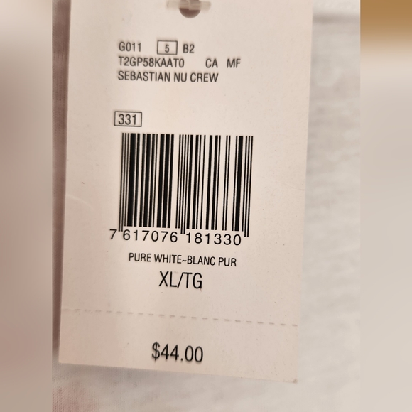 guess los angeles t-shirt White Small Printed Logo, Size XL - Picture 2 of 7